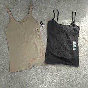 NEW Beige and Gray Camisoles